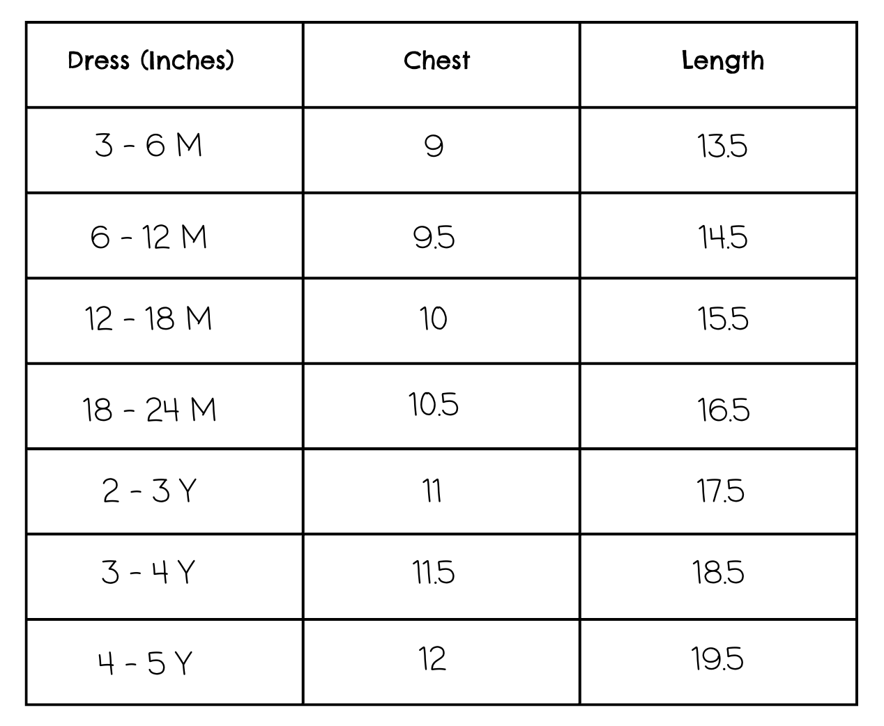 Size Guide