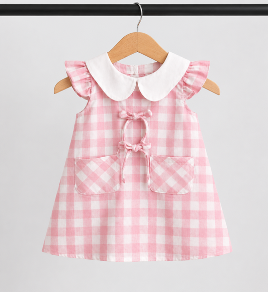 Gingham Candy Dress Set