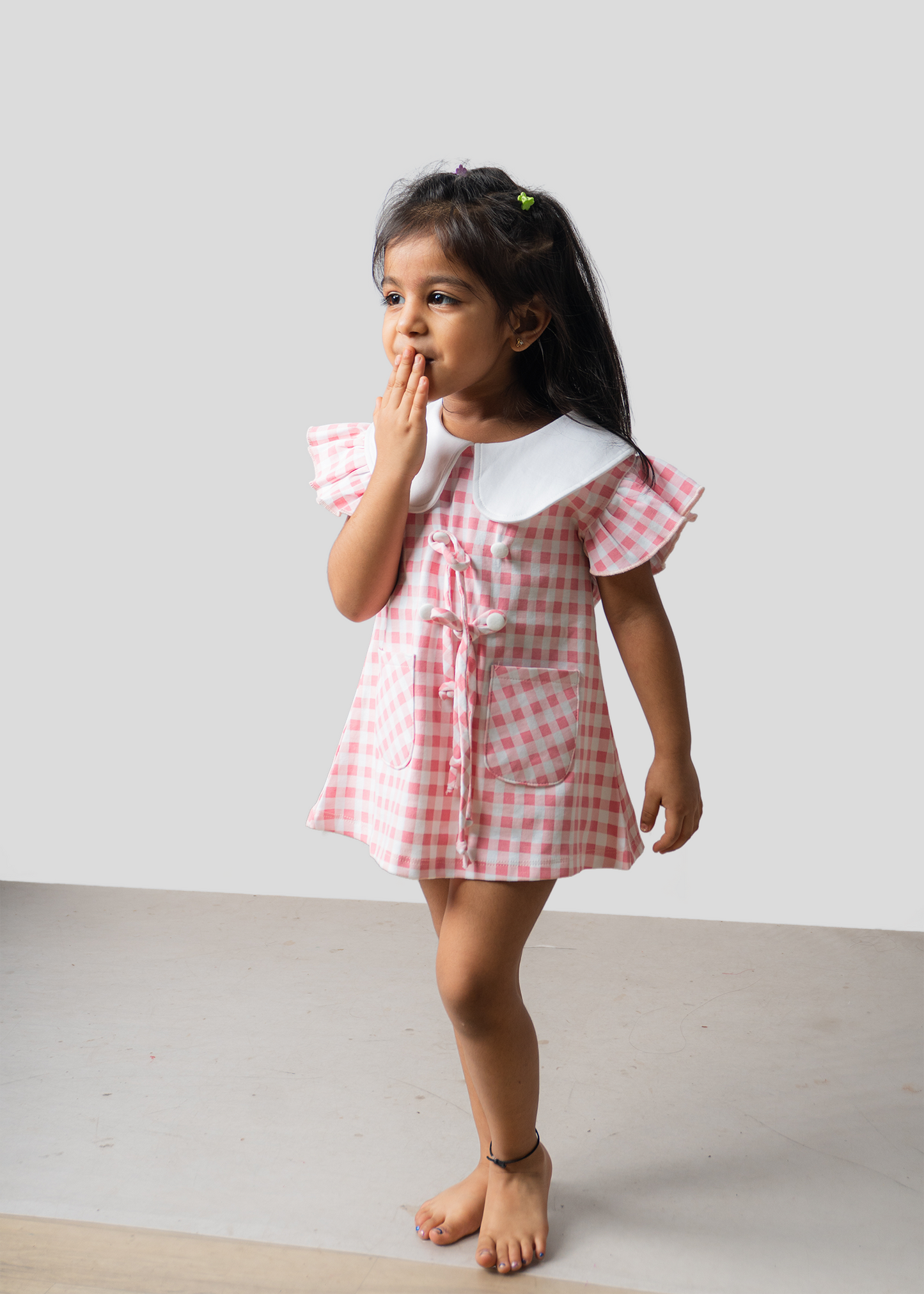 Gingham Candy Dress Set