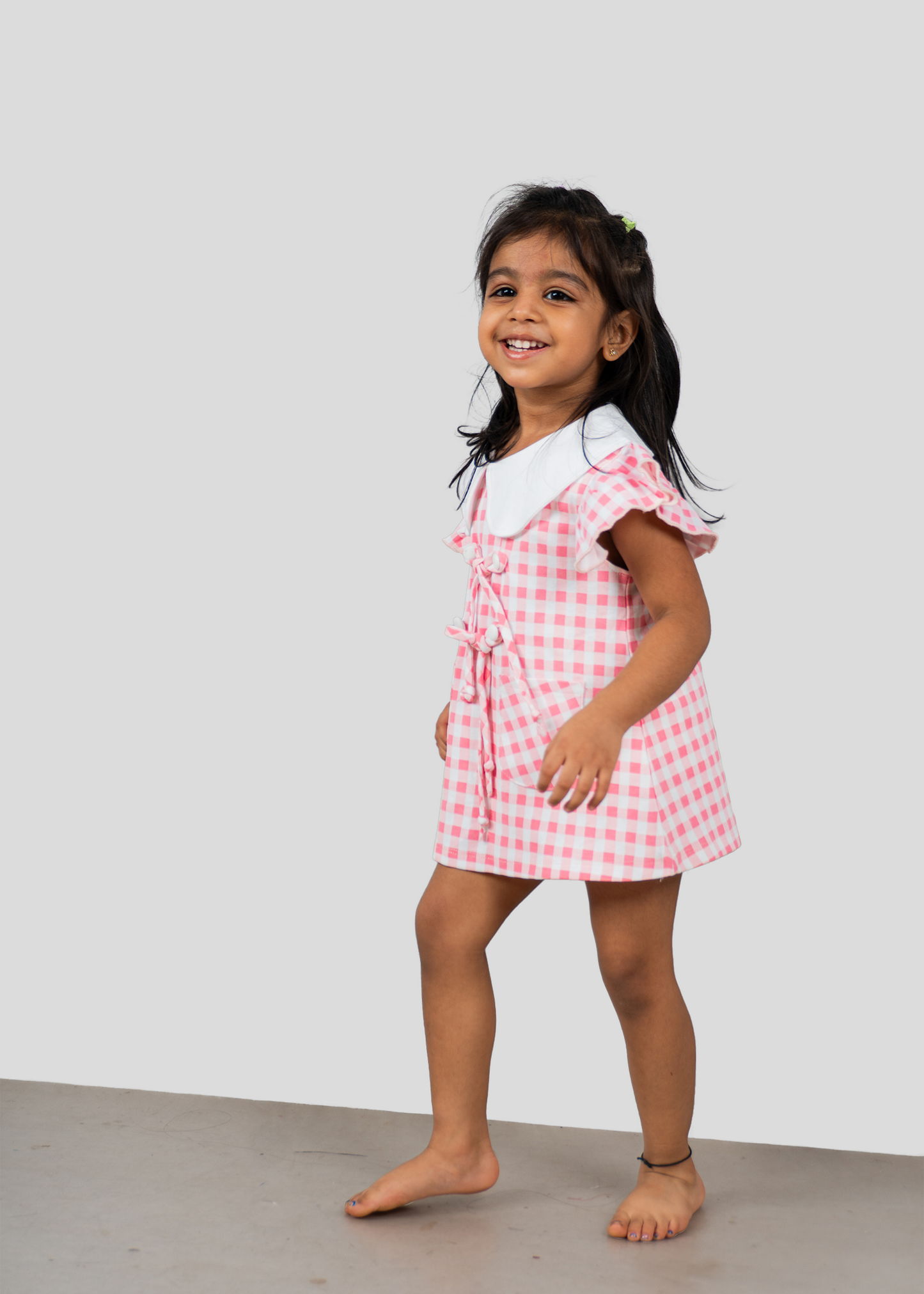 Gingham Candy Dress Set