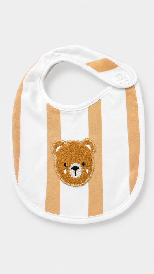 Bears and Stripes Bib