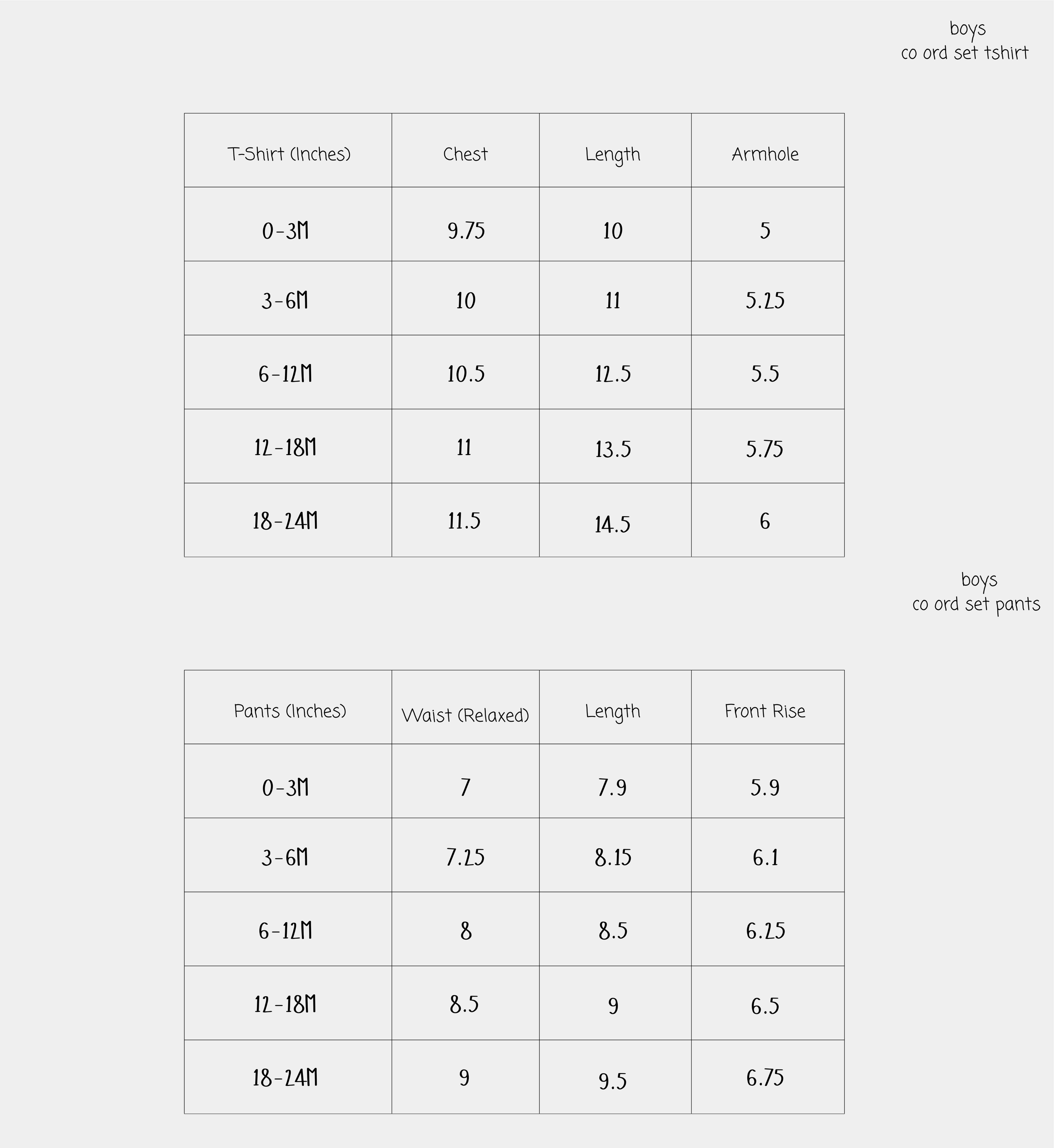 Size Guide