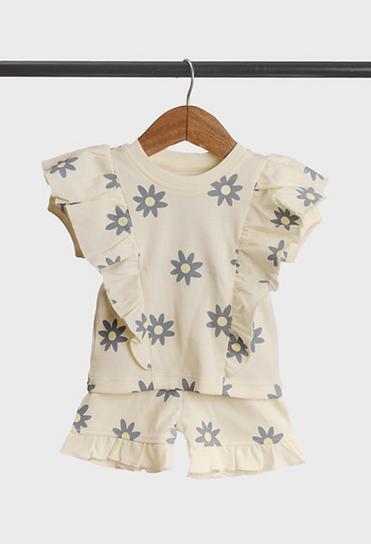 Little Daisy Ruffle Set